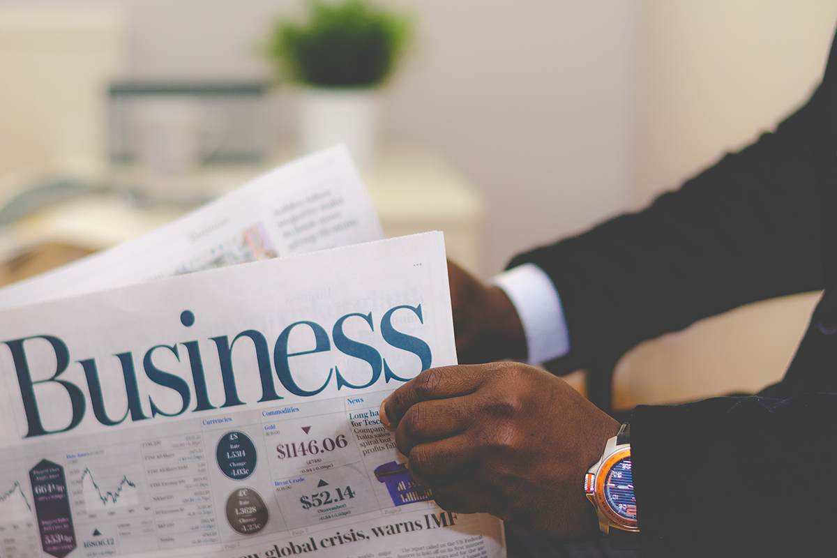 Man reading about RBOT coming to the NYSE